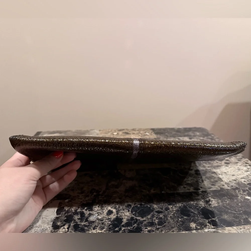 Henri Bendel Bronze Clutch - Picture 5 of 14